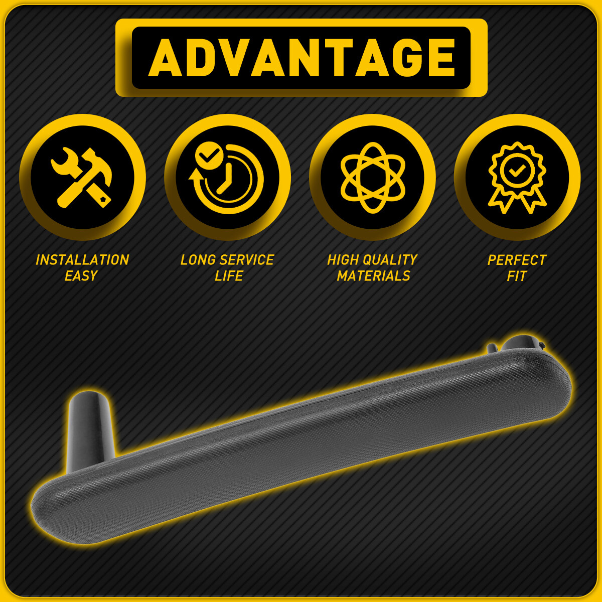 Inner Door Pull Handle for 2006-2012 Mitsubishi Eclipse Front Left Driver Side