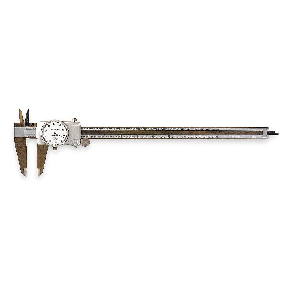 MITUTOYO 505-746 Dial Caliper,0-12 In 4LA86