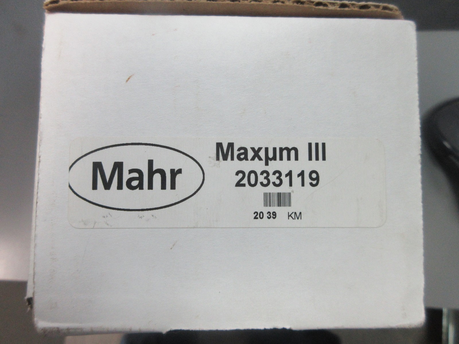 Mahr Millimess Maxµm III  2033119 Digital Indicator with Face Plates In Box