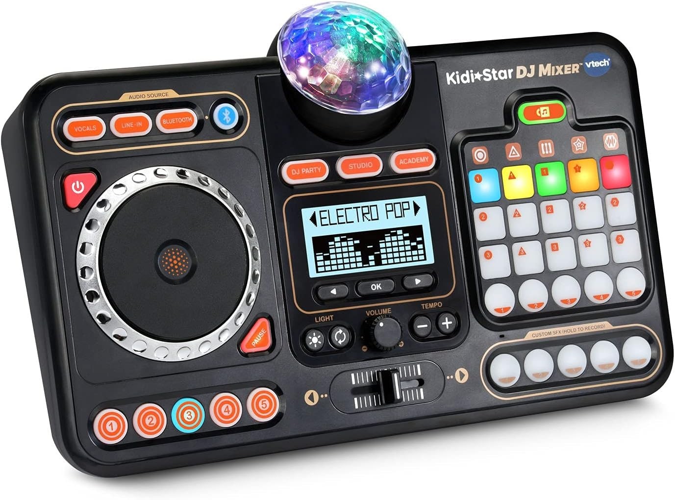Kidi Star DJ Mixer - Engage Creativity with Bluetooth & Custom Mixing Fun!