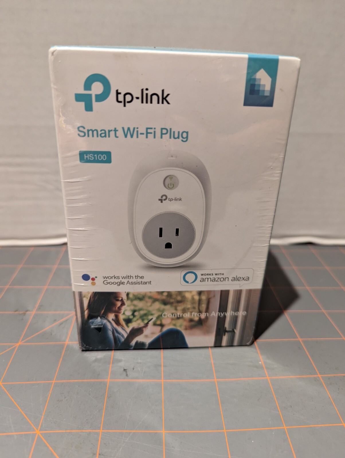 TP-Link HS100 Smart Wi-Fi Plug Works w/ Alexa & Google Assistant NO HUB REQUIRED