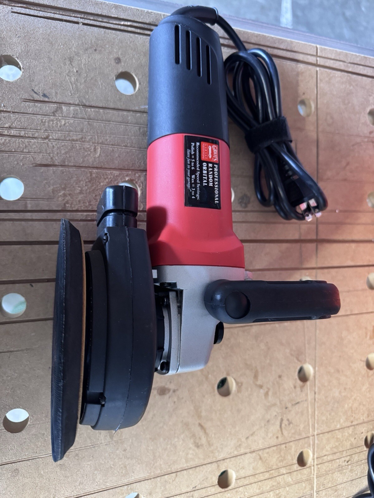 6” Griots Professional Orbital Polisher.