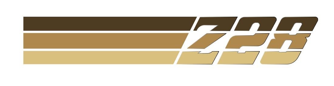 Z28 Chevy Camaro Retro Vintage Emblem Motor Sports Vinyl Sticker Decal Car