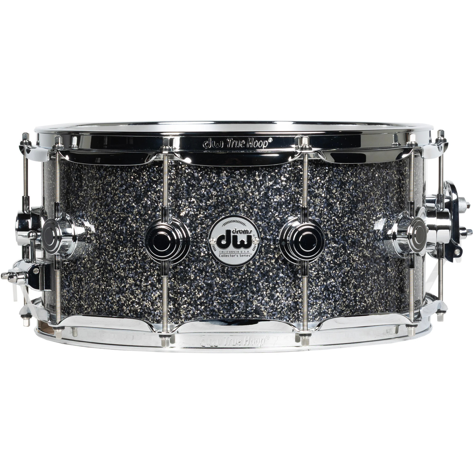 Drum Workshop Collectors Series SonicPly 6.5x14 Snare Drum - Black Galaxy