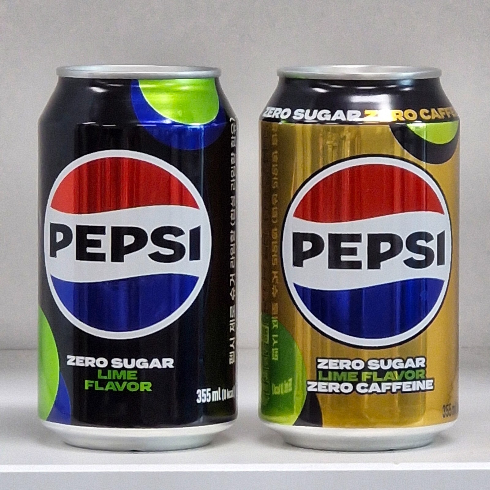 PEPSI Can Empty 355ml.  2pieces set.