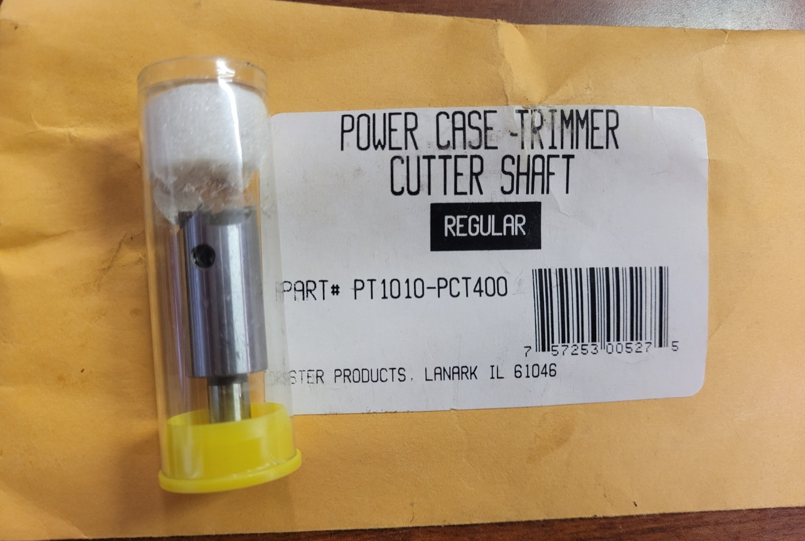 Forster Power Case Trimmer Cutter Shaft Replacement (PT1010-PCT400)