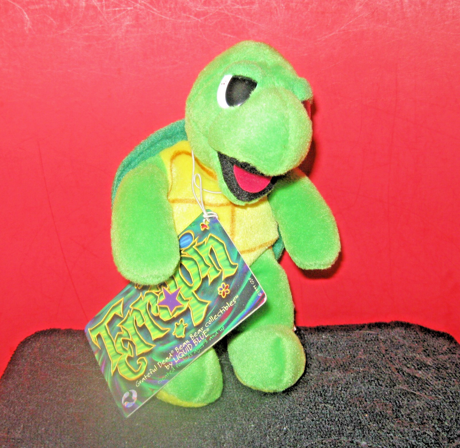 Grateful Dead Beany Bear Collctible by Liquid Blue -in Display CASE!