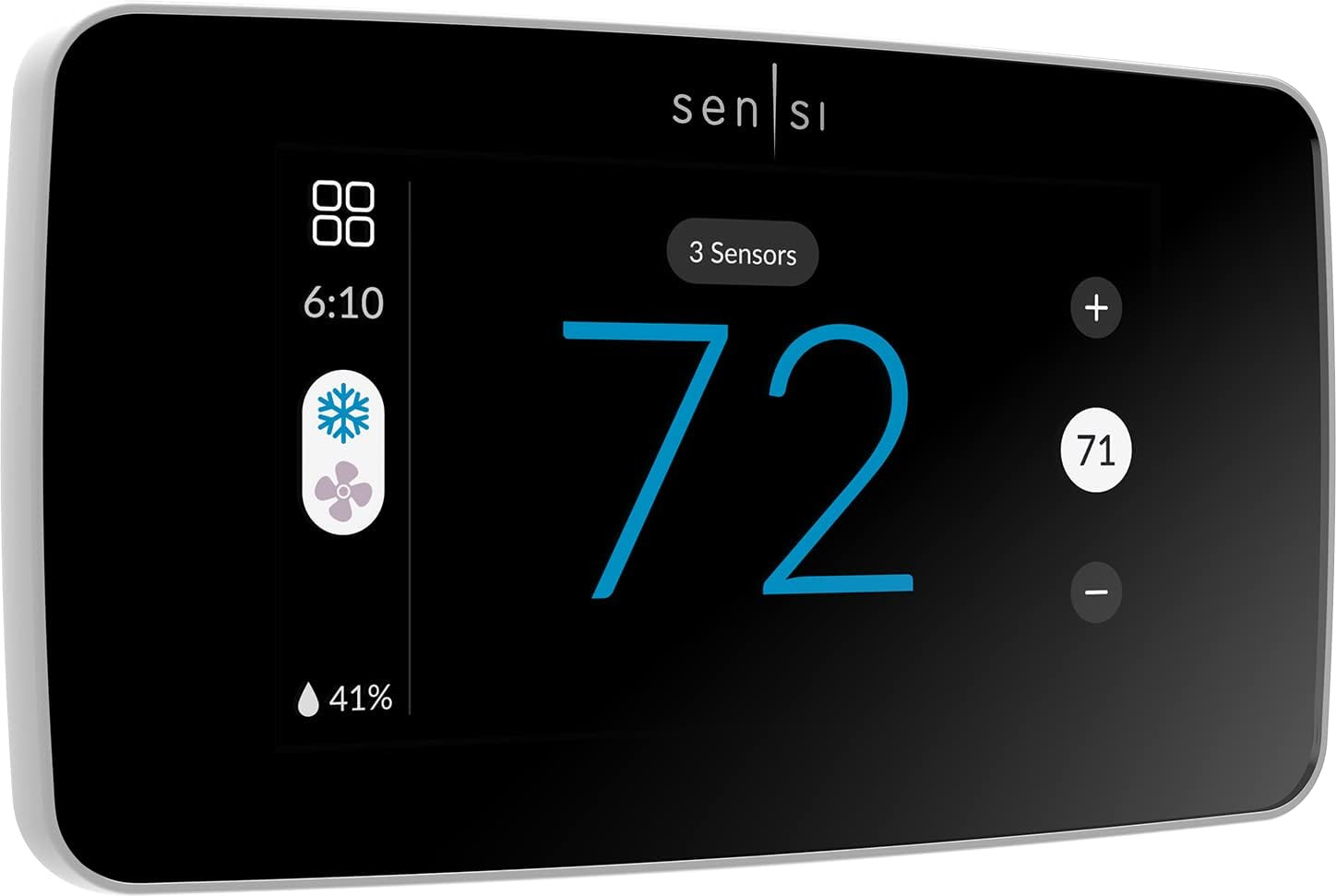 Sensi Touch 2 Smart Thermostat with Touchscreen Color Display, 100 Years of Expe