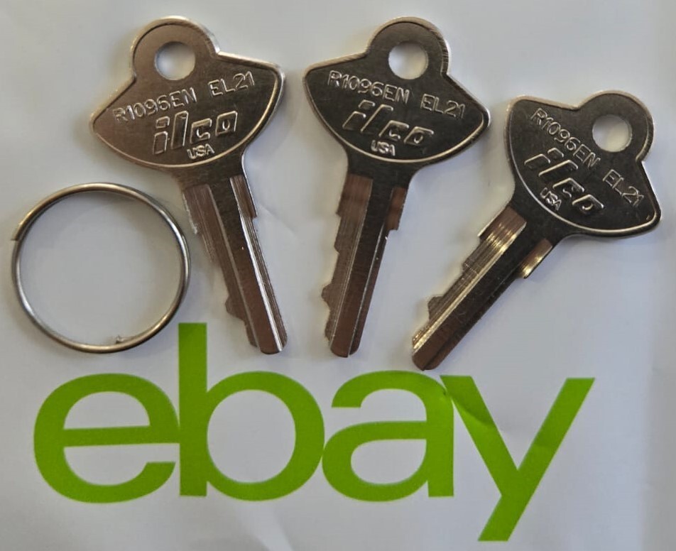 3047 - Three Craftsman Tool Box Keys Cut To Code 3047 Made in USA