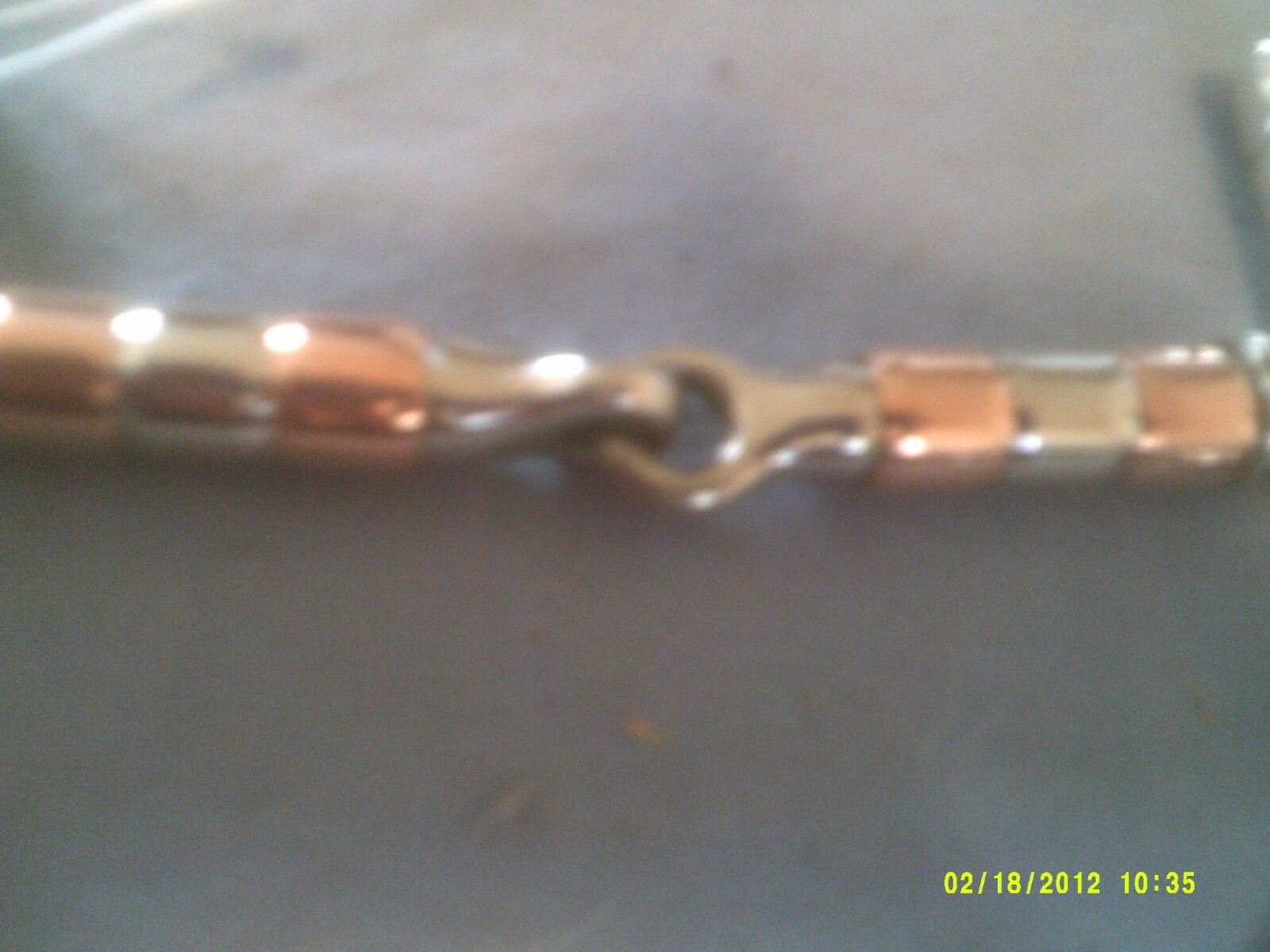 Bit Unbranded D Ring with 4 Copper Rollers and Stainless Steel Cheeks