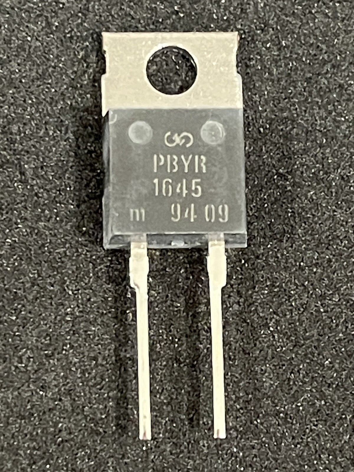 PBYR1645 DIODE SCHOTTKY BARRIER RECTIFIER SOD59 TO220AC SIEMENS (LOT OF 1)