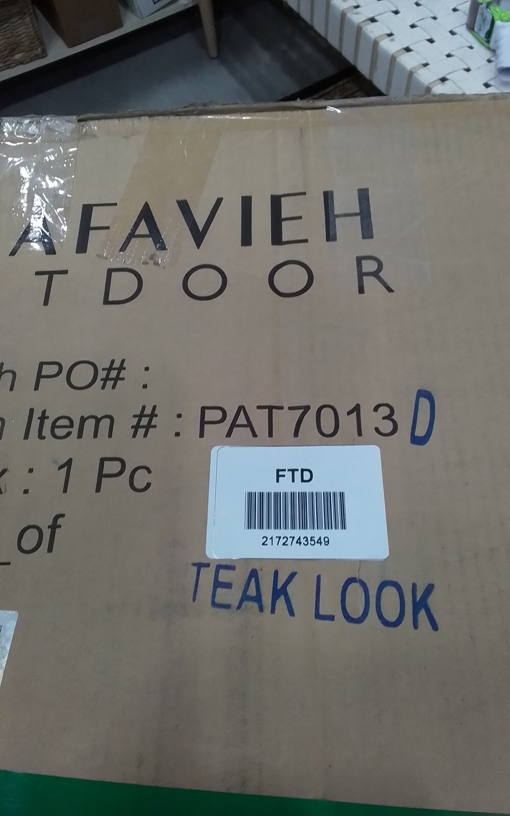 Safavieh VERNON ROCKING CHAIR, Reduced Price 2172743549 PAT7013D