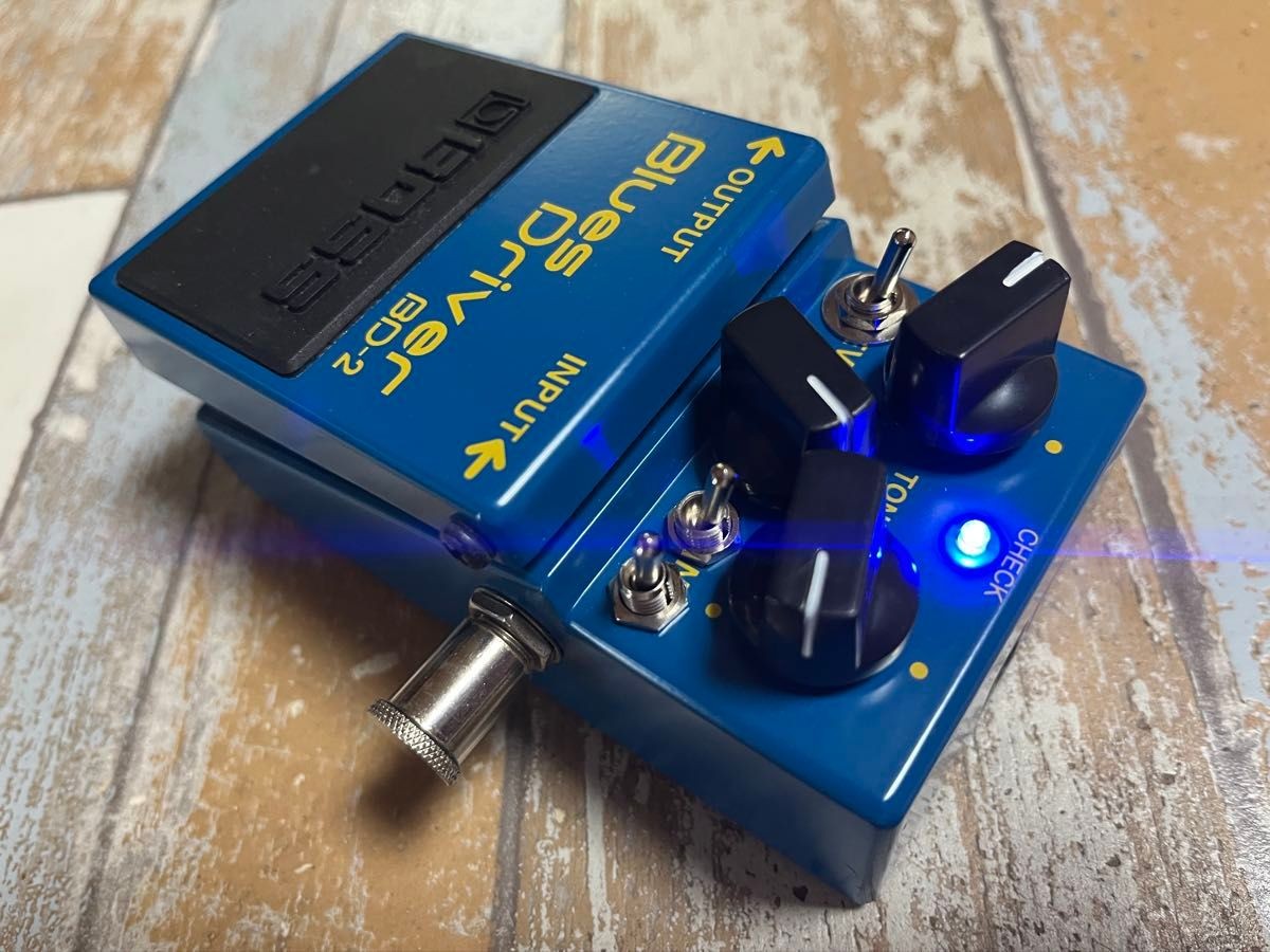 BOSS BD-2 MOD 17V Blues Driver Overdrive Analog Electric Guitar Used