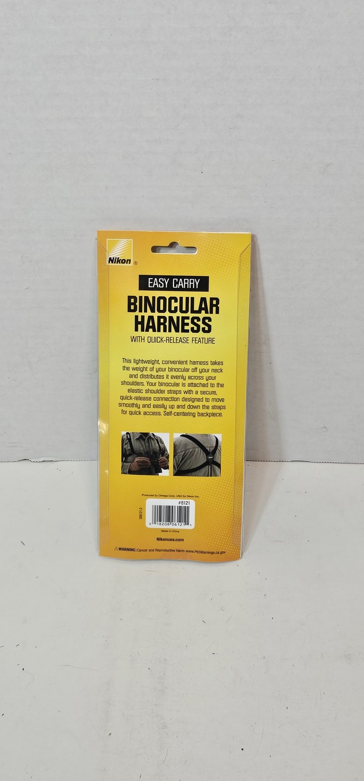 Nikon Easy Carry Binocular Harness Quick-Release Feature Black NEW