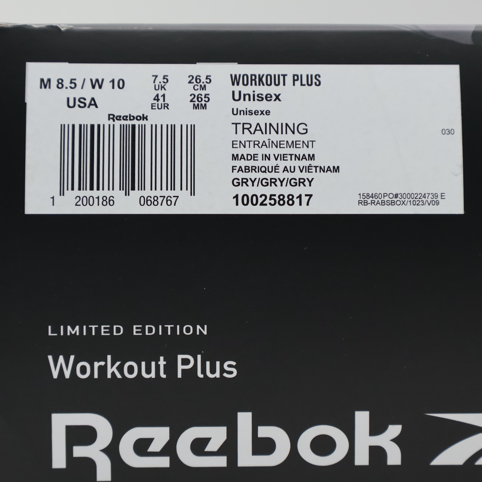 100258817 Playstation × Reebok Workout Plus 30th Anniversary (Men's)
