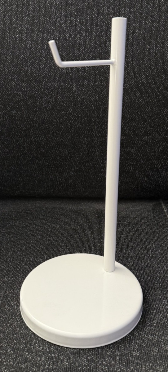 Yamazaki Home Office Desk Headphone Stand / Holder - Round White EXCELLENT N001