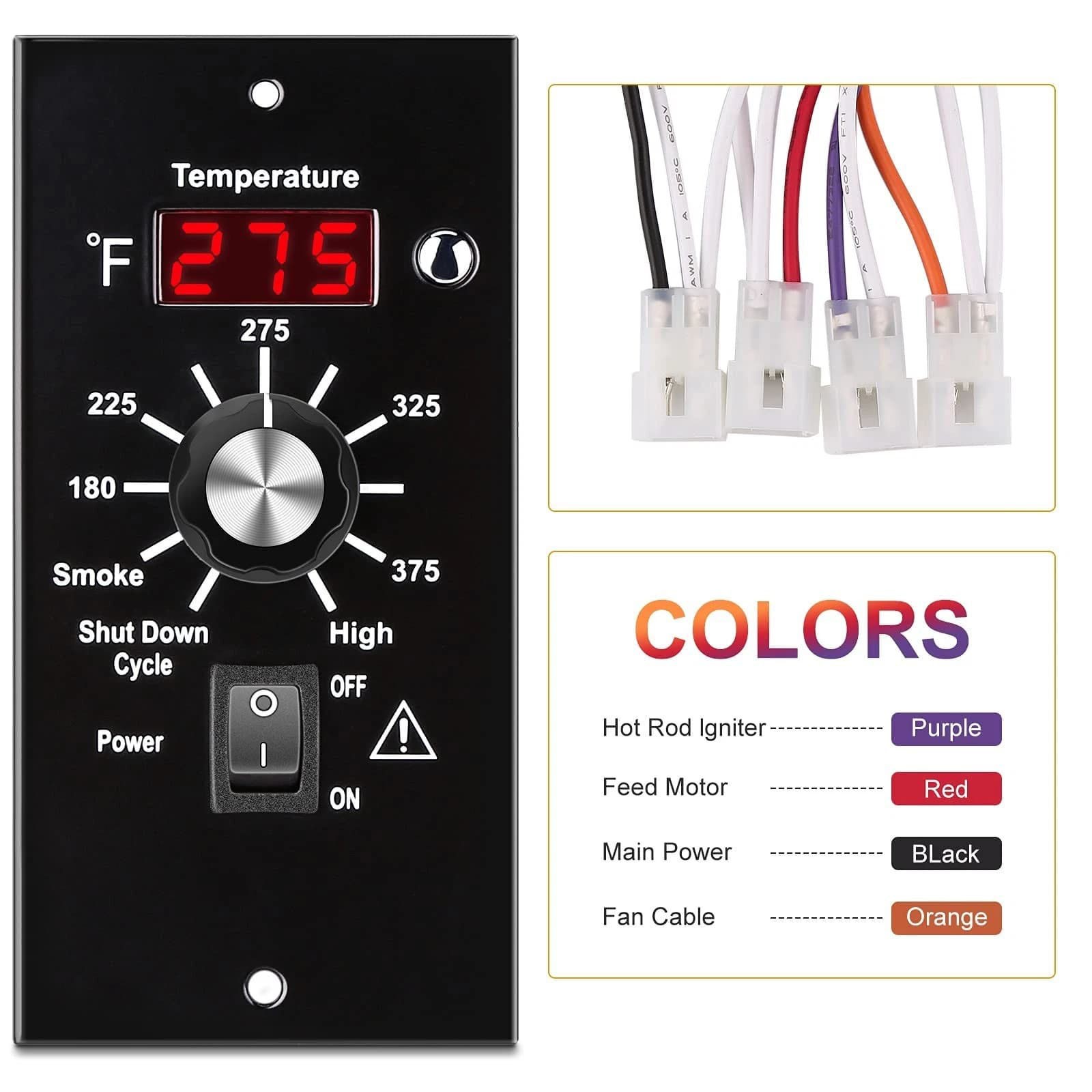Temperature Control Board Unit for Traeger Wood Pellet Grill Digital Controller