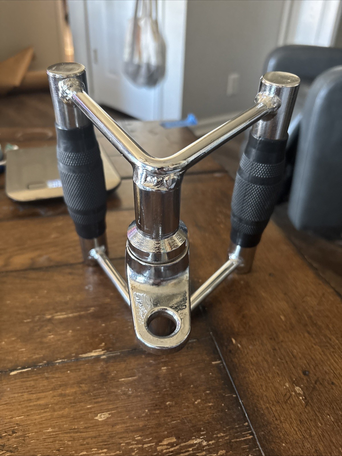 PowerFit Equipment Double D Revolving Handle