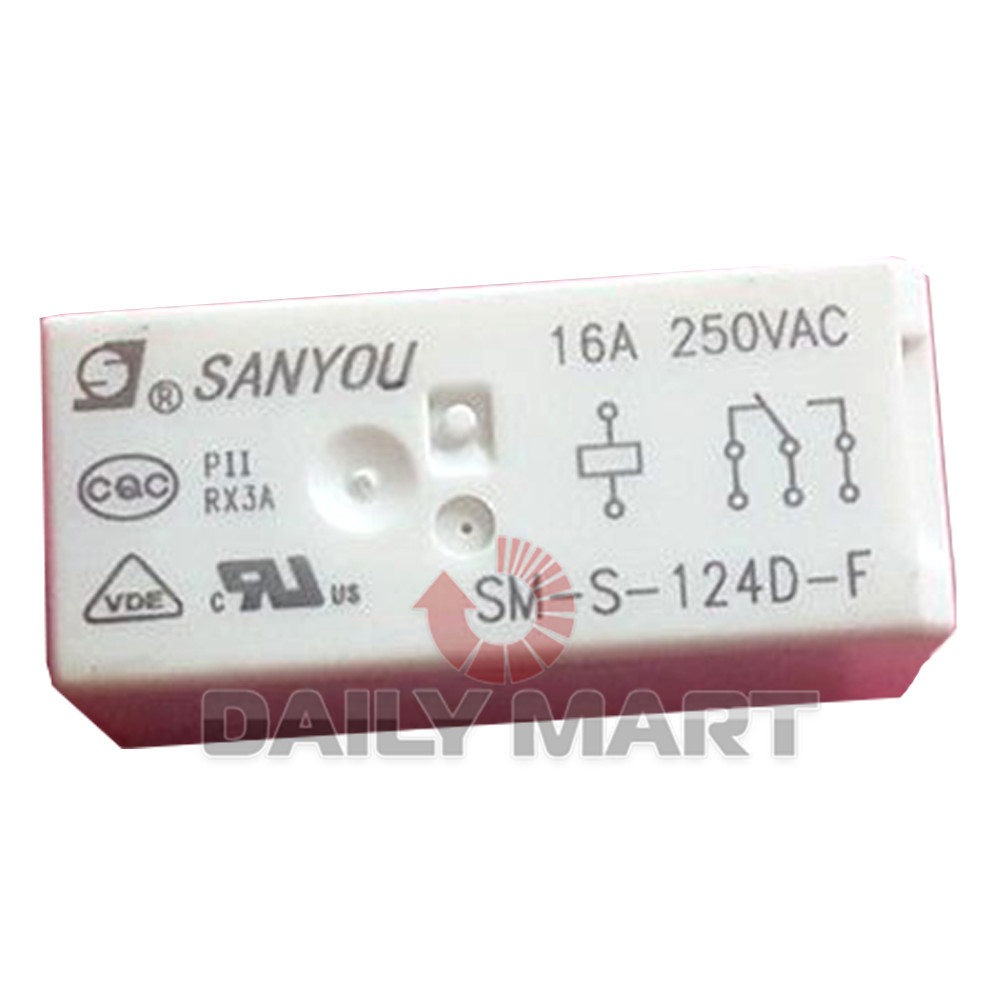 5PCS/New In Box SANYOU SM-S-124D-F Relay Module
