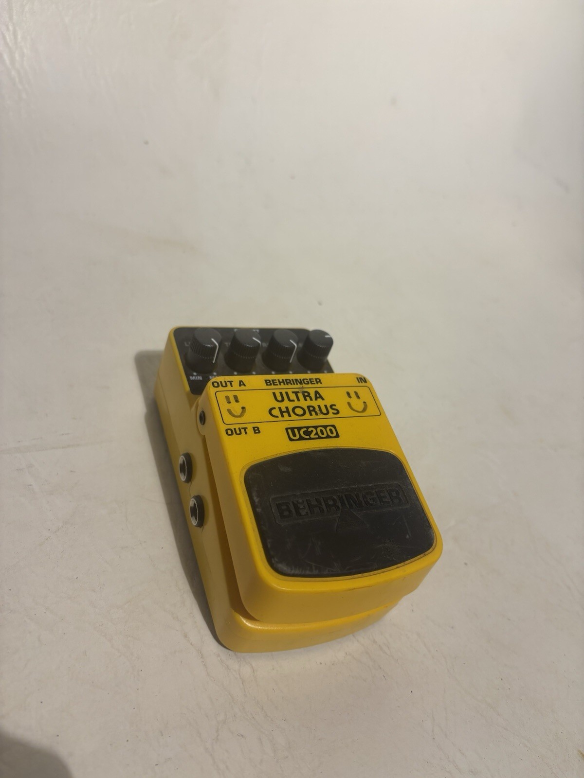Behringer UC200 Ultra Chorus Pedal Tested Working, For Electric Guitar