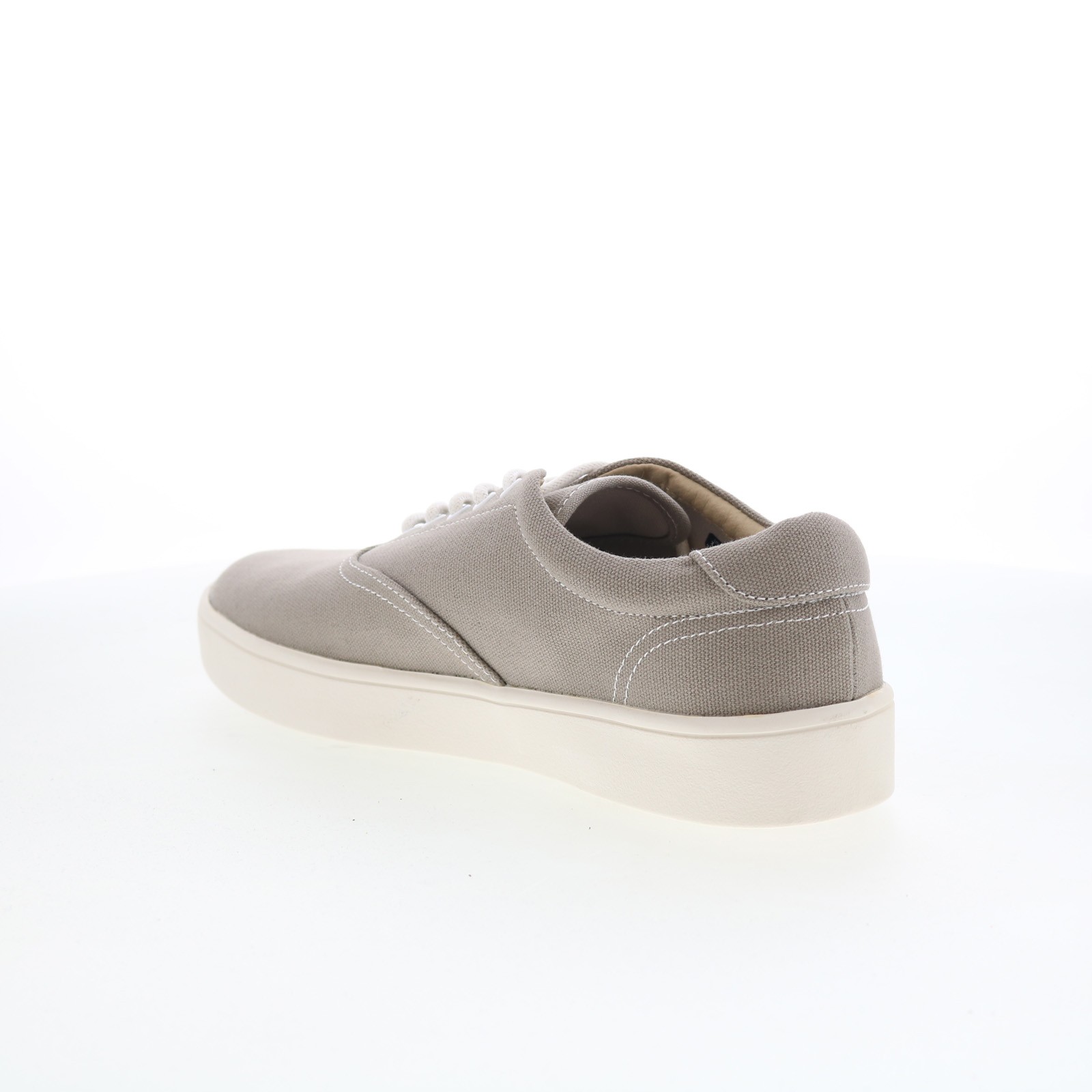 Spenco Pier SP2007GRY Mens Gray Wide Canvas Lifestyle Sneakers Shoes