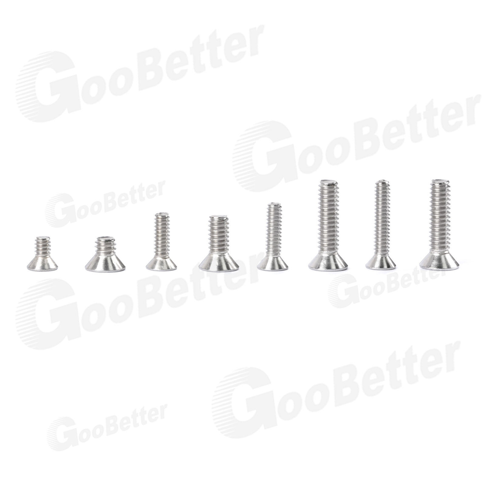 720x Stainless Steel Phillips Countersunk Flat Head Machine Screw Assortment Kit