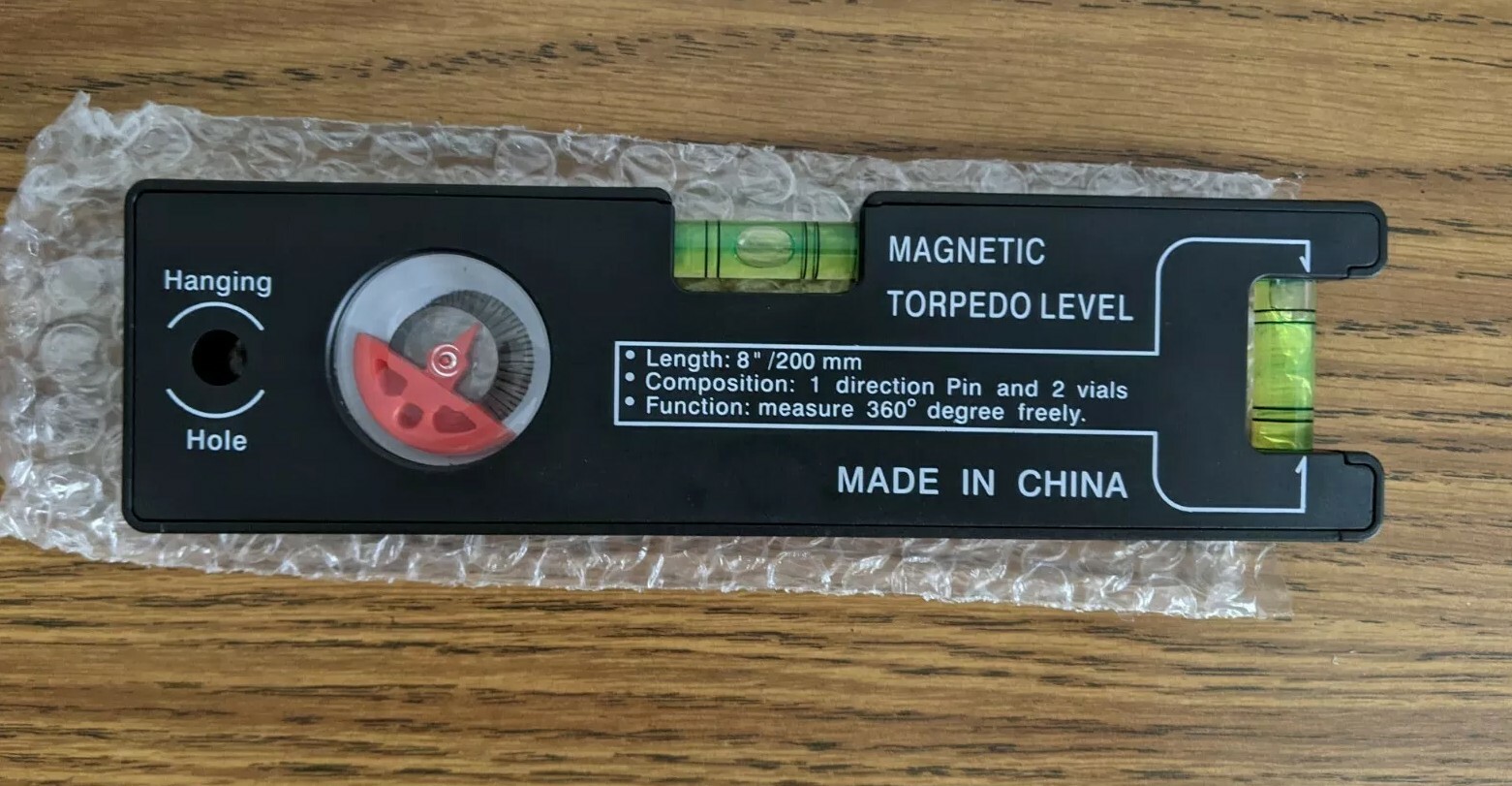 Magnetic Level And Angle Finder