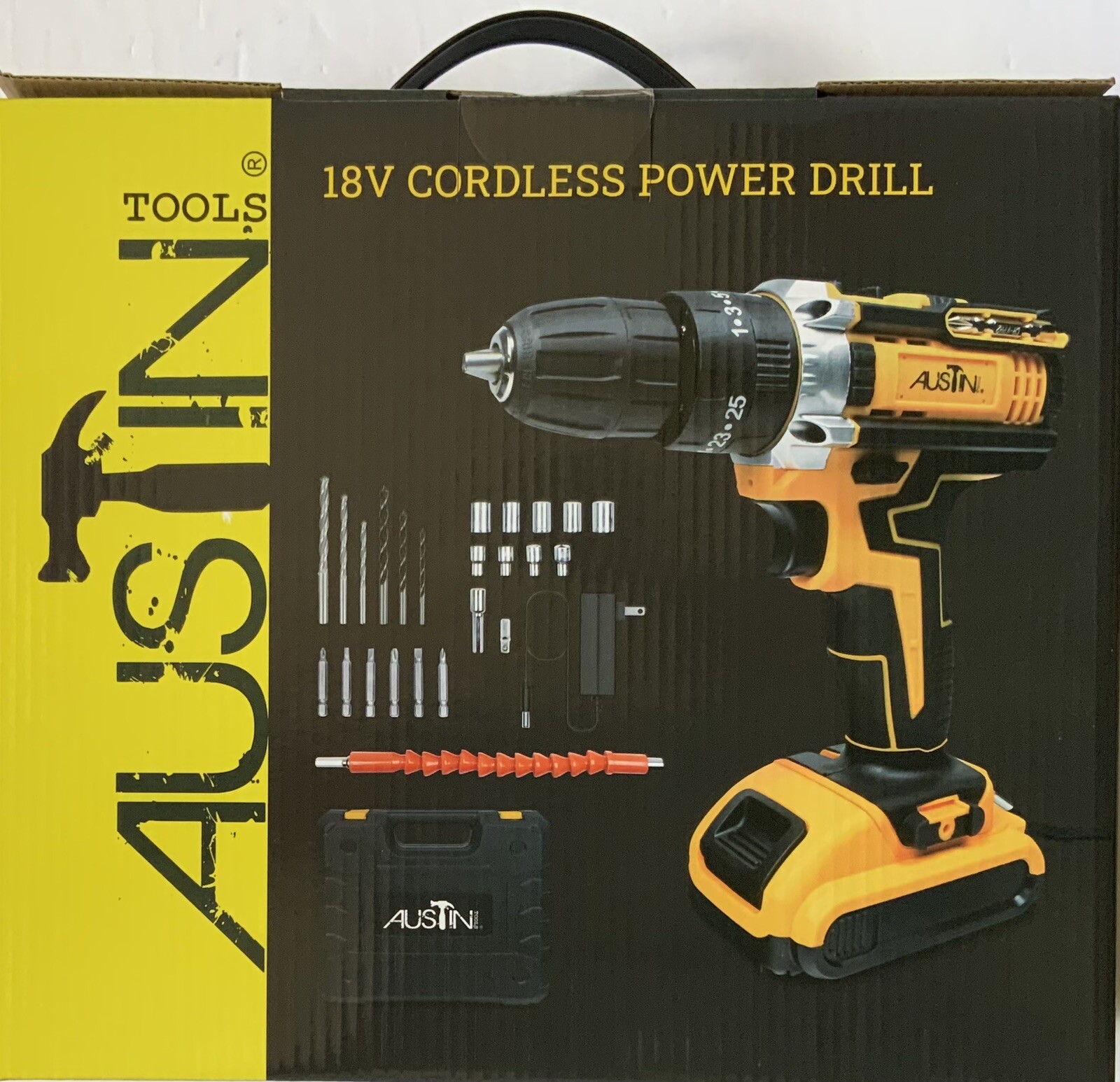 Austin Tools 18V Cordless Power Drill