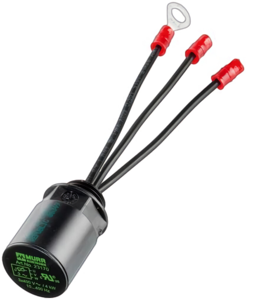 23170, Murrelektronik, MOTOR SUPPRESSOR, Varistor, 3x400VAC/4kW