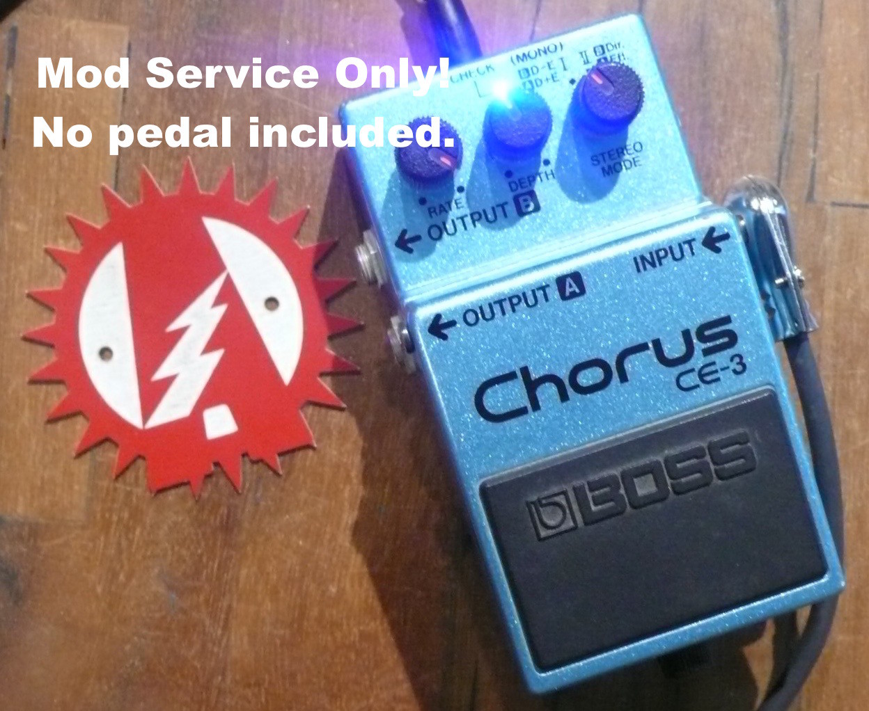 Modify your Boss CE-3 Chorus Guitar Effects Mod Service (No Pedal) Alchemy Audio