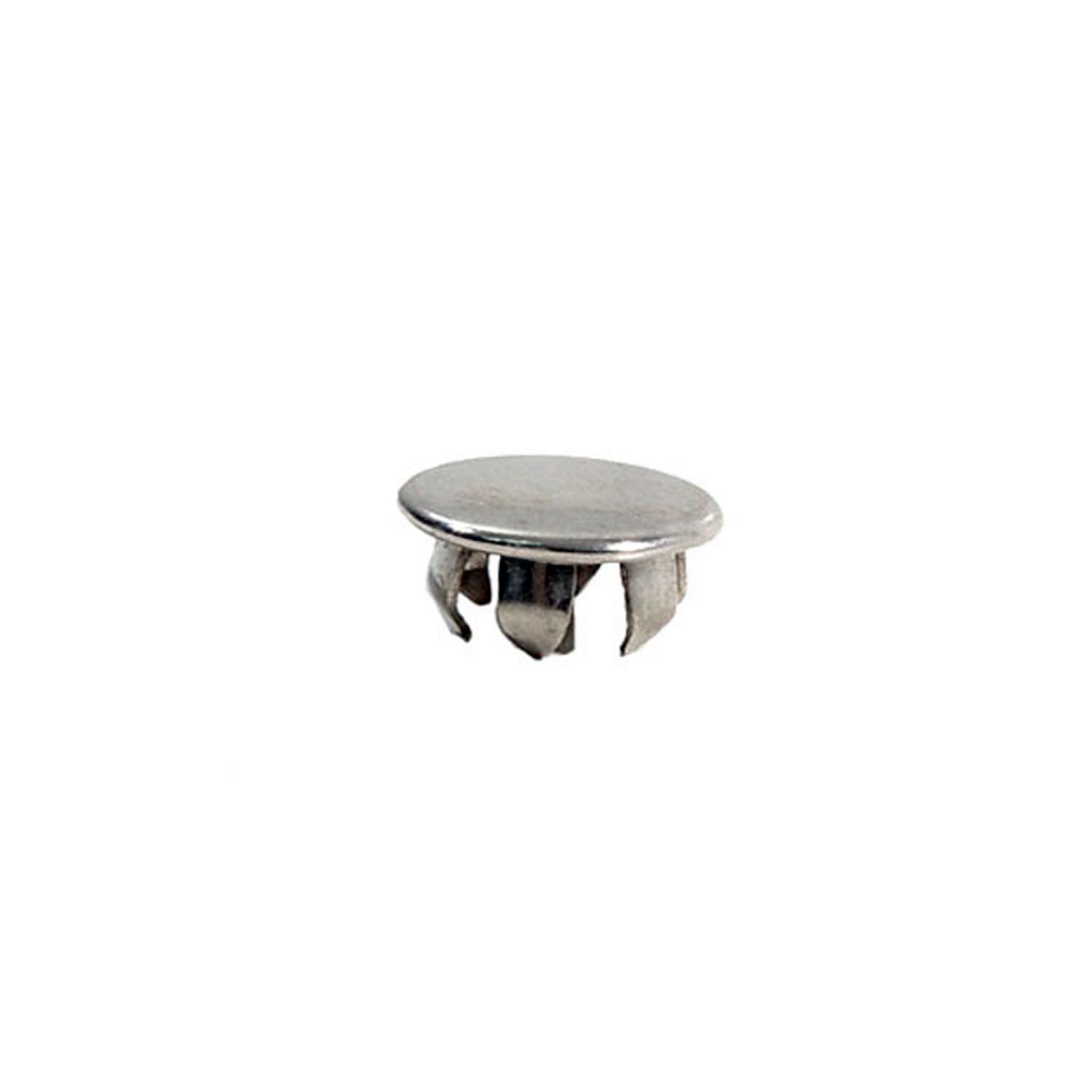 Chrome Plug Button. For 3/8" hole size