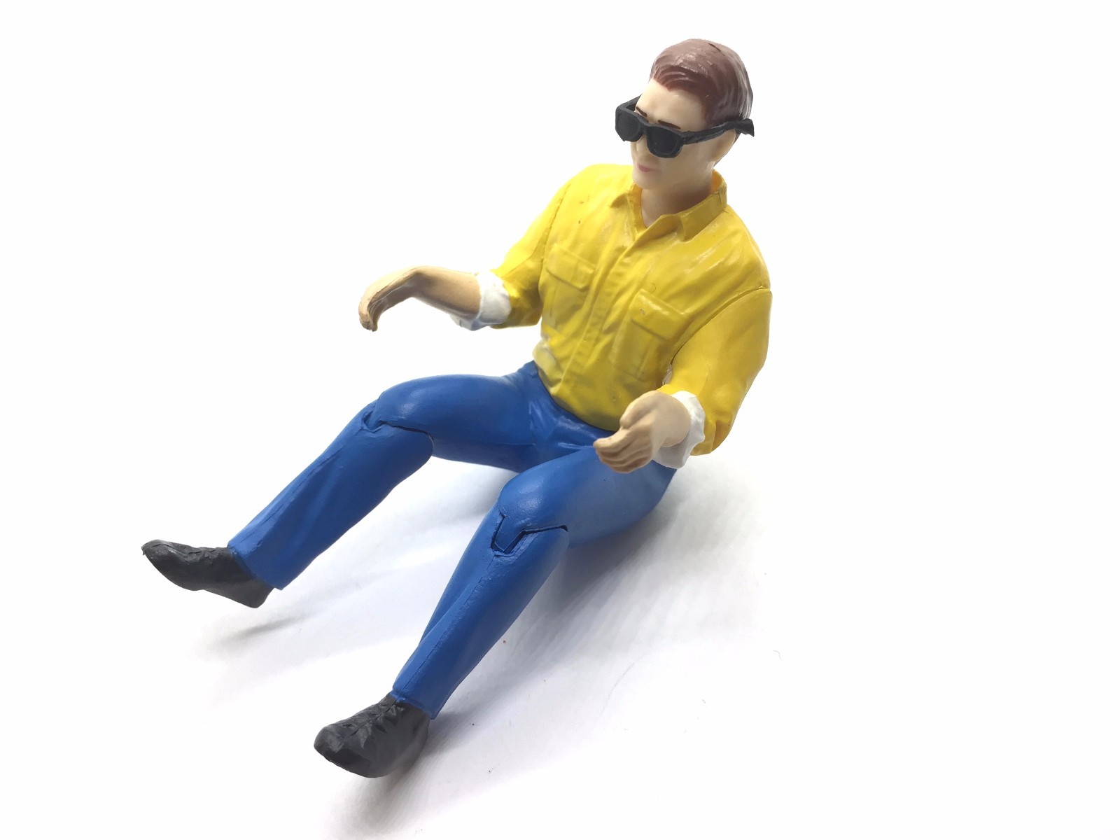 1PC 1:14 Model Male Pilot/Truck Driver RC Truck Airplane Boat with Sunglasses