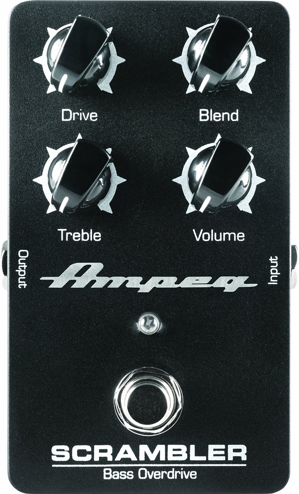 Ampeg Scrambler Overdrive Bass Effects Pedal