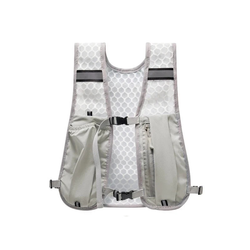 Lightweight Running Vest with Phone Holder New Reflective Hydration Water Chest