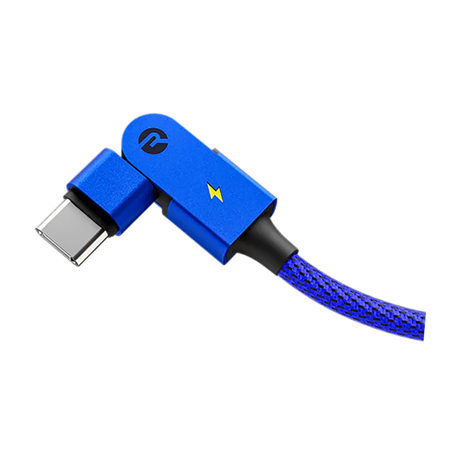 Raycon® Magic Spin 100Watt USB-C® to USB-C® Charge and Sync Cable 3.3 Ft.- Blue