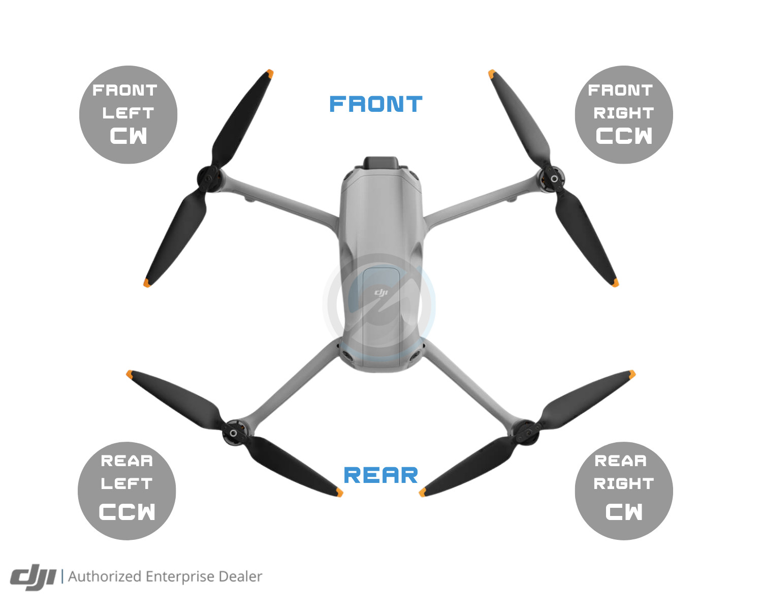 Mavic Air 2 Front Arm Module (Right)