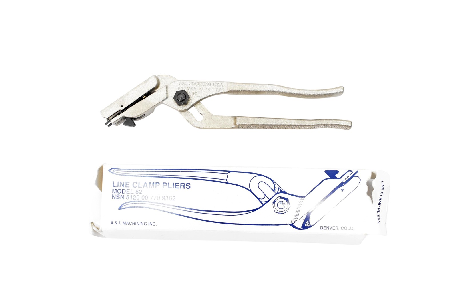 A&L Machining Line Hose Clamp Pliers Model 82 NSN 5120-00-770-9362 Made USA