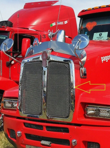 KW T600 Stainless Steel Grille Frame # 402. Frame Only