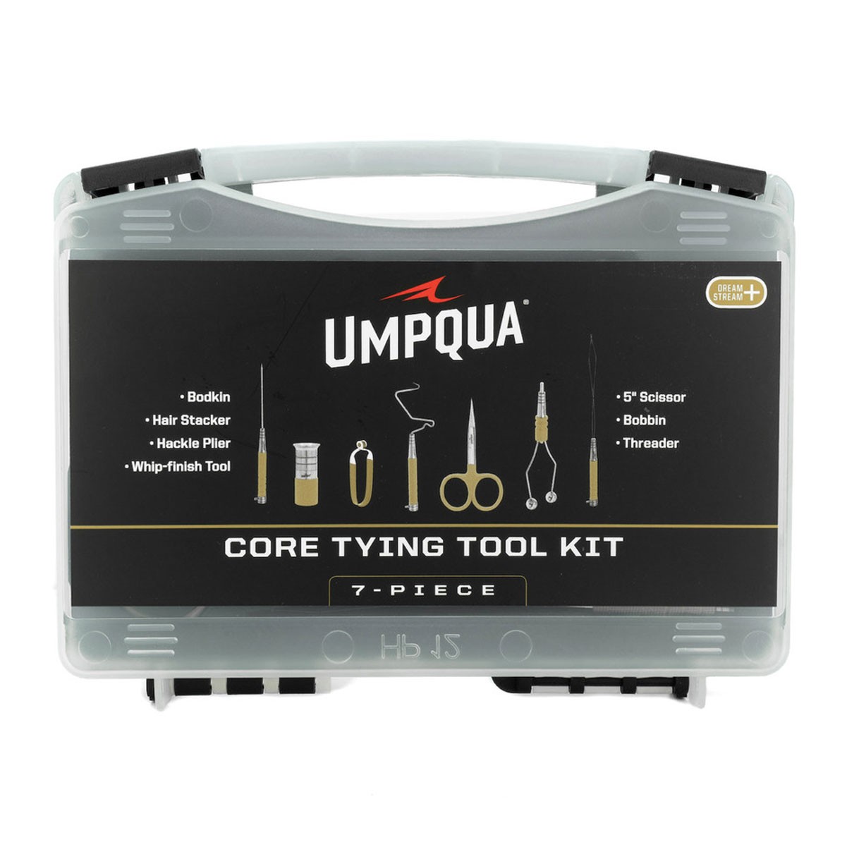 UMPQUA Dreamstream+ 7-Piece Tan Core Tying Tool Kit (33136)