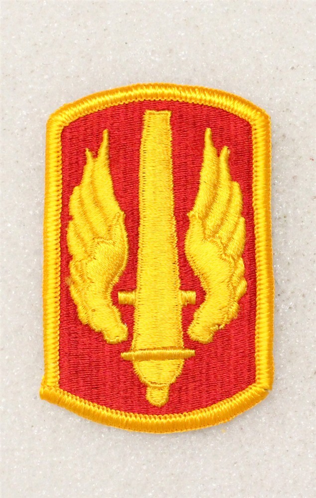 Army patch 5316 - 18th Fires Brigade w/merrowed edge