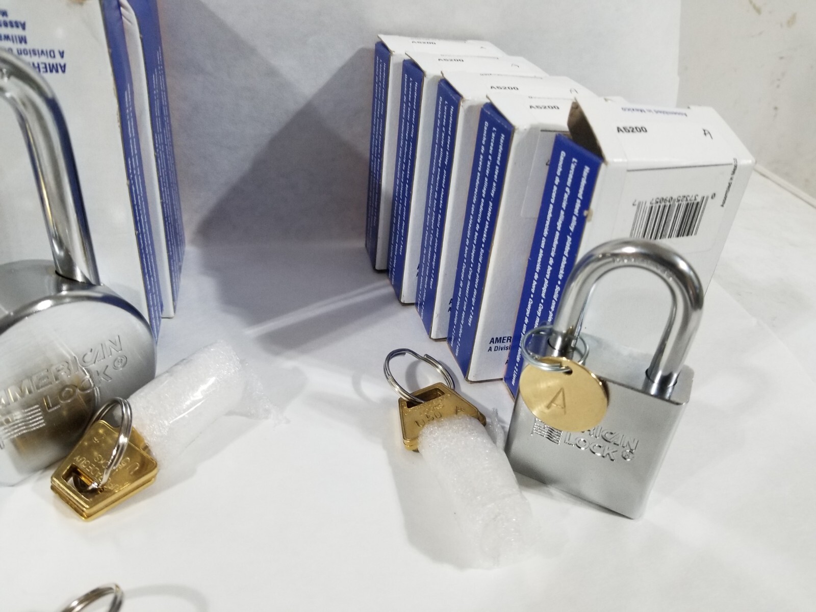 13 Master Keyed Padlocks, Great For Commericial Use, 3 Sub Groups with ID Tags