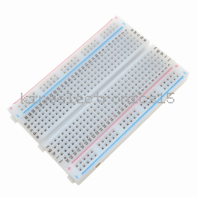 10PCS Mini Universal Solderless Breadboard 400 Contacts Tie-points Available