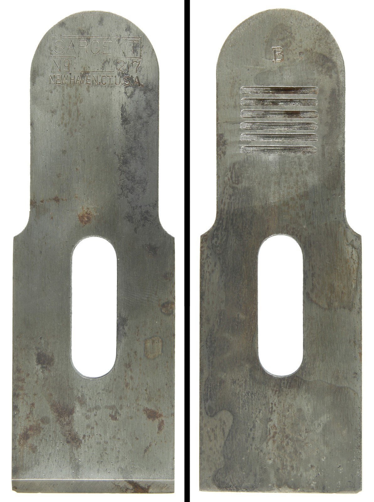 Original Cutting iron for Sargent No. 217 Block Plane- 1 5/8 inch - mjdtoolparts