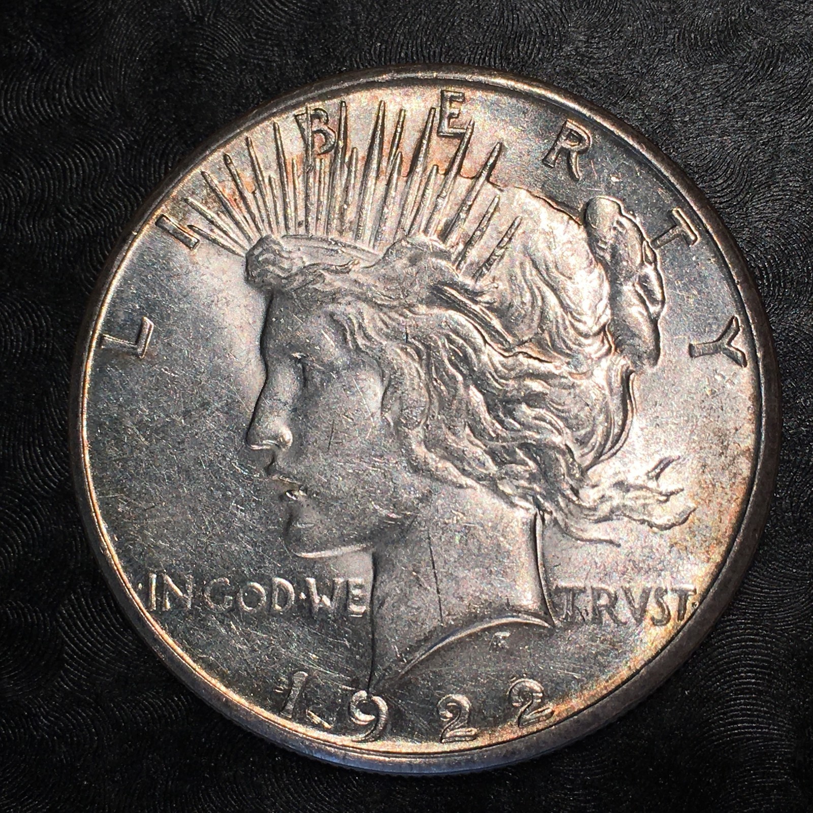 1922-S Peace Silver Dollar - Nice Uncirculated - High Quality Scans #E406