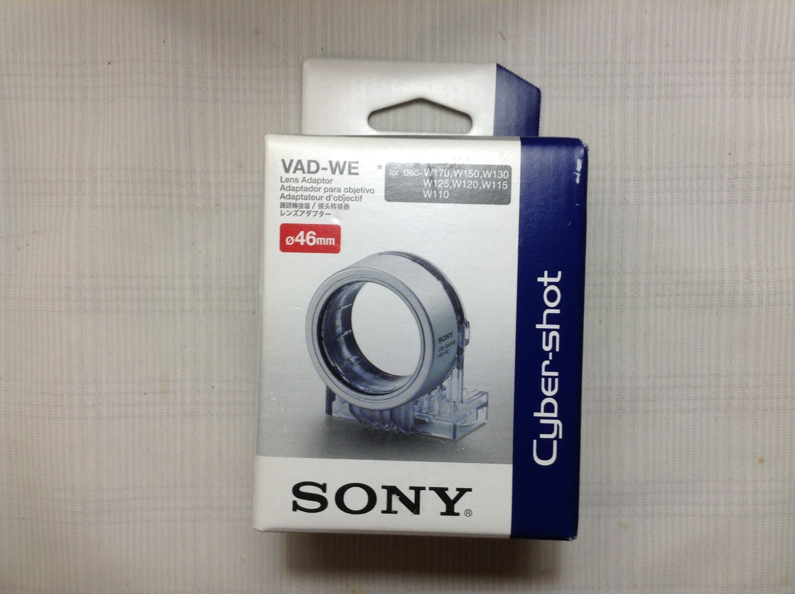 Sony VAD-WE Adaptor Ring for Sony VCL-D0746 & VCL-D2046 Conversion Lenses