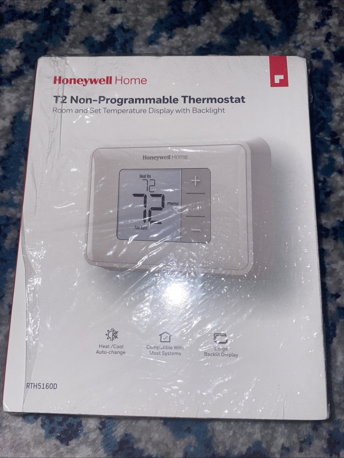 Honeywell Home T2 Non-Programmable Thermostat New