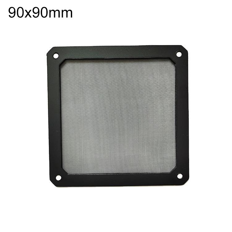 Magnetic Dust-proof Filter for Chassis Air Inlet, 90x90mm, PVC, PC, 40 Mesh