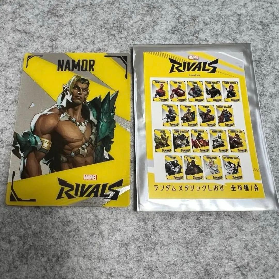 MARVEL Rivals Metallic Bookmark NAMOR