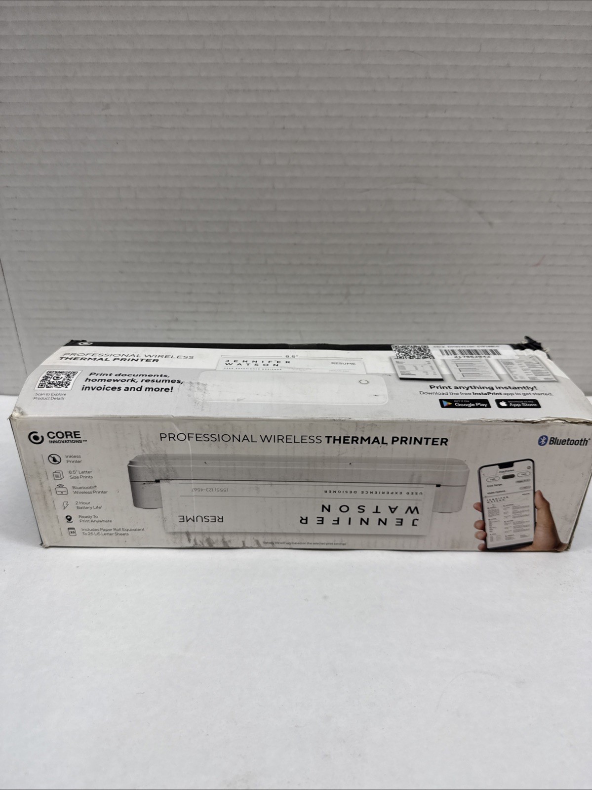 Core Innovation Professional Wireless Thermal Printer - A091117