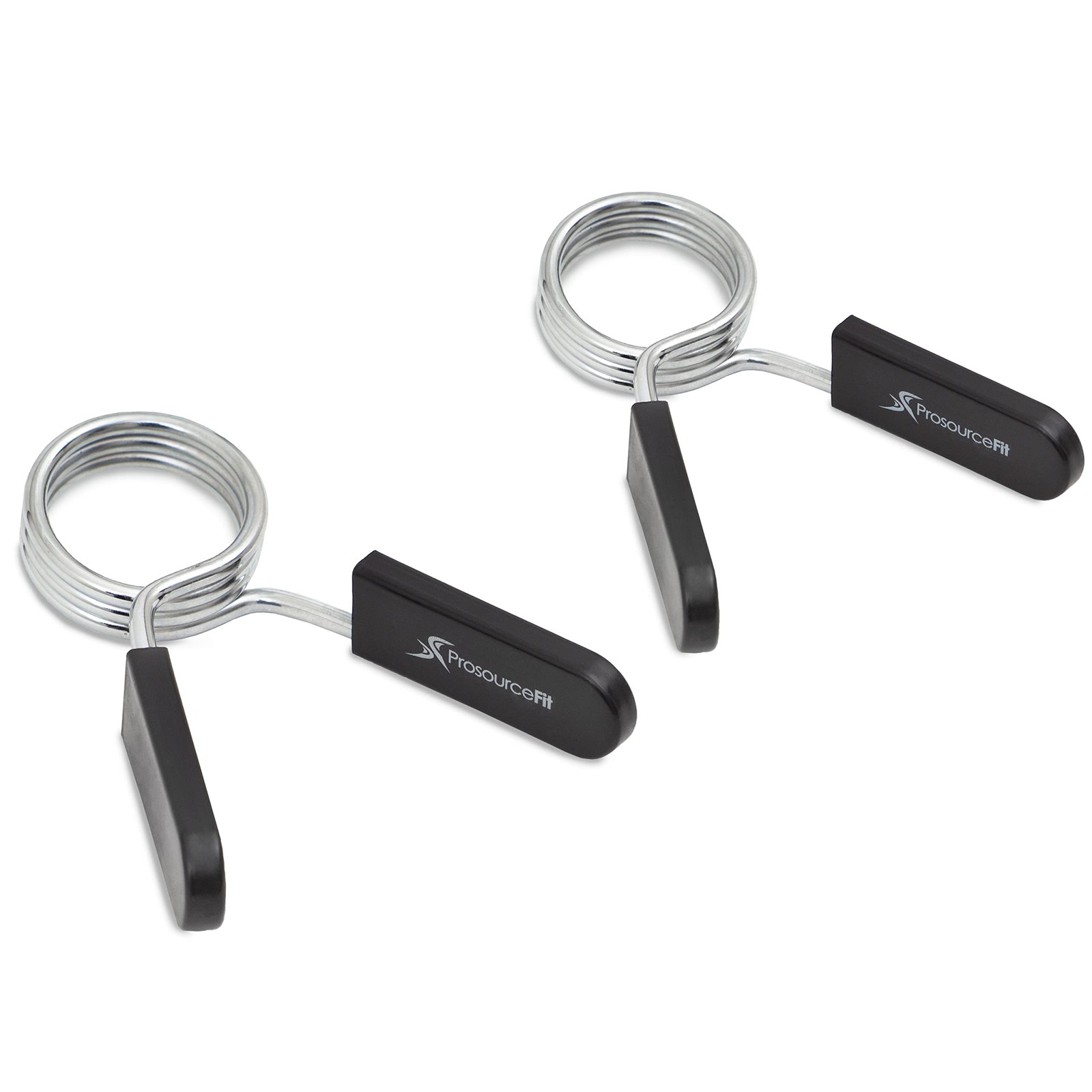 2 Inch Olympic Barbell Spring Collar Pair Secure Weightlifting Strength Training